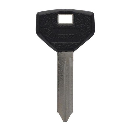 Hillman Hillman 5932868 Key Krafter Automotive Blank 19R1 Double Sided Universal Key for Chrysler - Black & Silver; Pack of 5 5932868